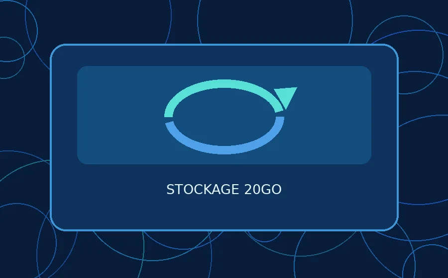 stockage 20go